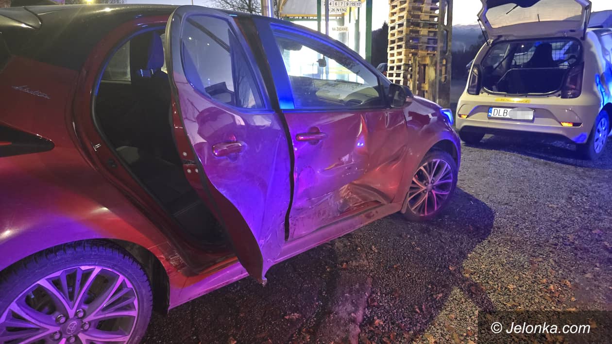 Jelenia Góra: Zderzenie na Wolności – spieszył się na sushi