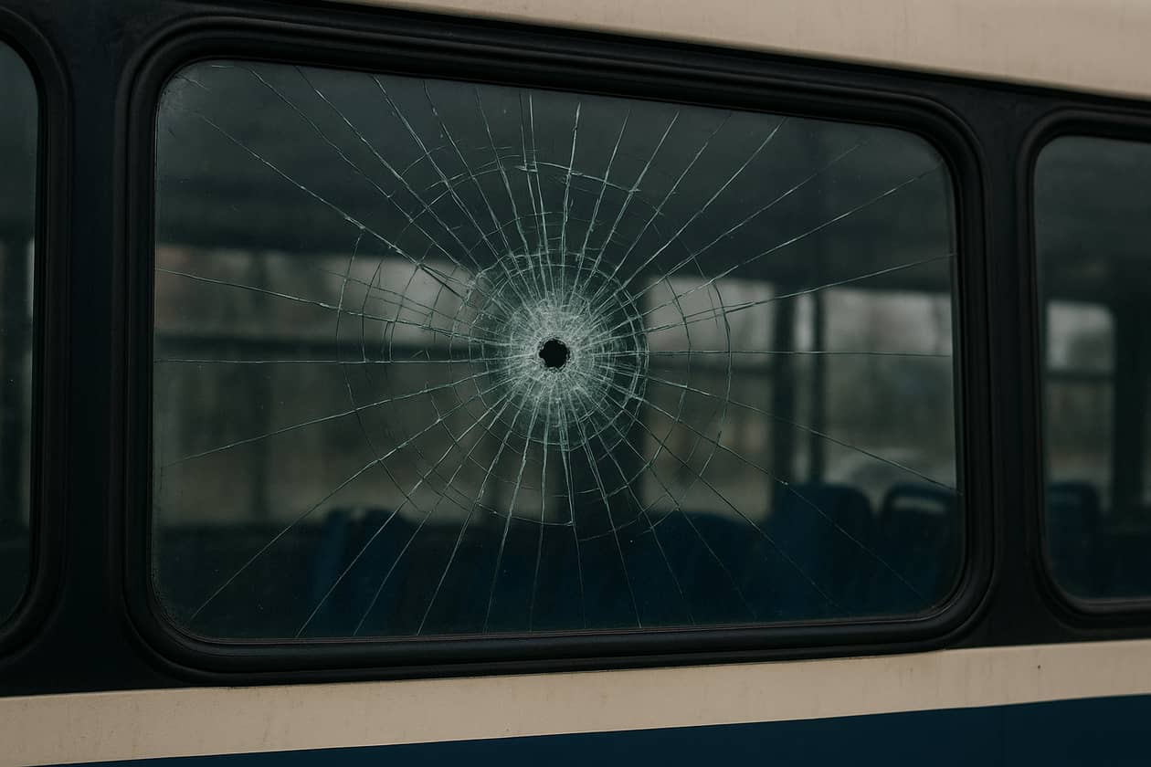 Jelenia Góra: Czy ktoś strzelał do autobusu?