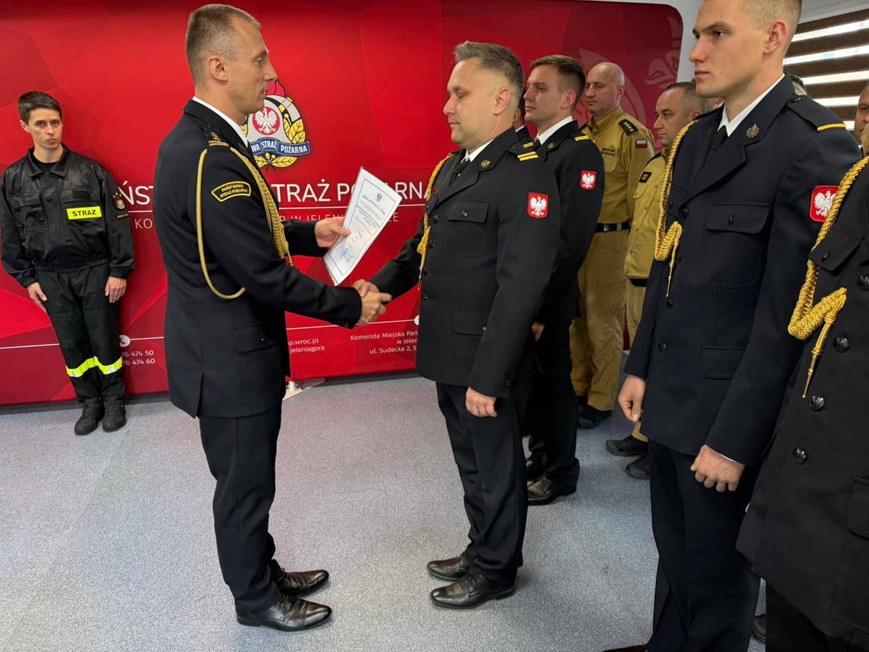 J. Góra: Strażacy awansowani