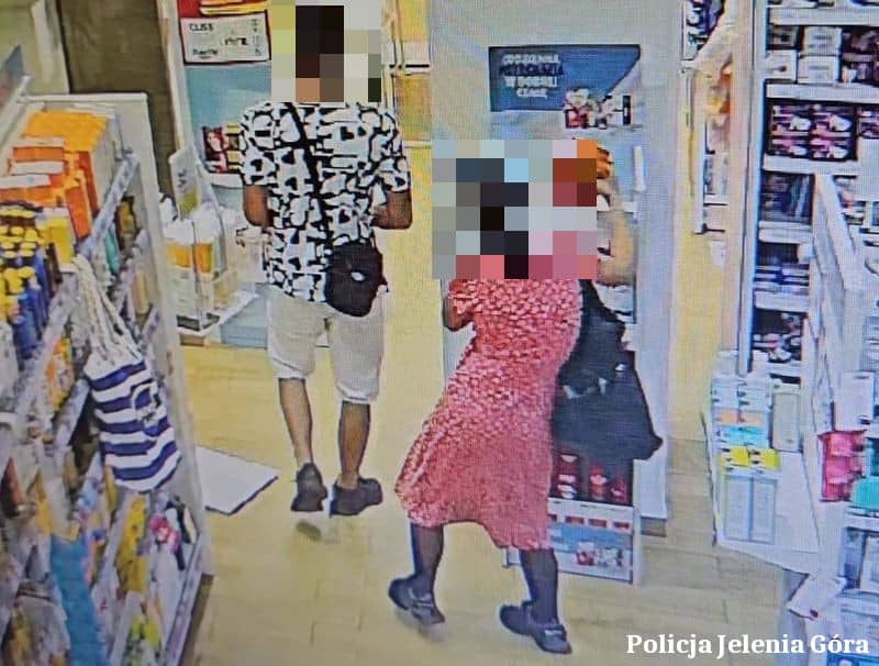 Jelenia Góra: Policjanci z Jeleniej Góry zatrzymali parę podejrzaną o serię kradzieży w  sklepach