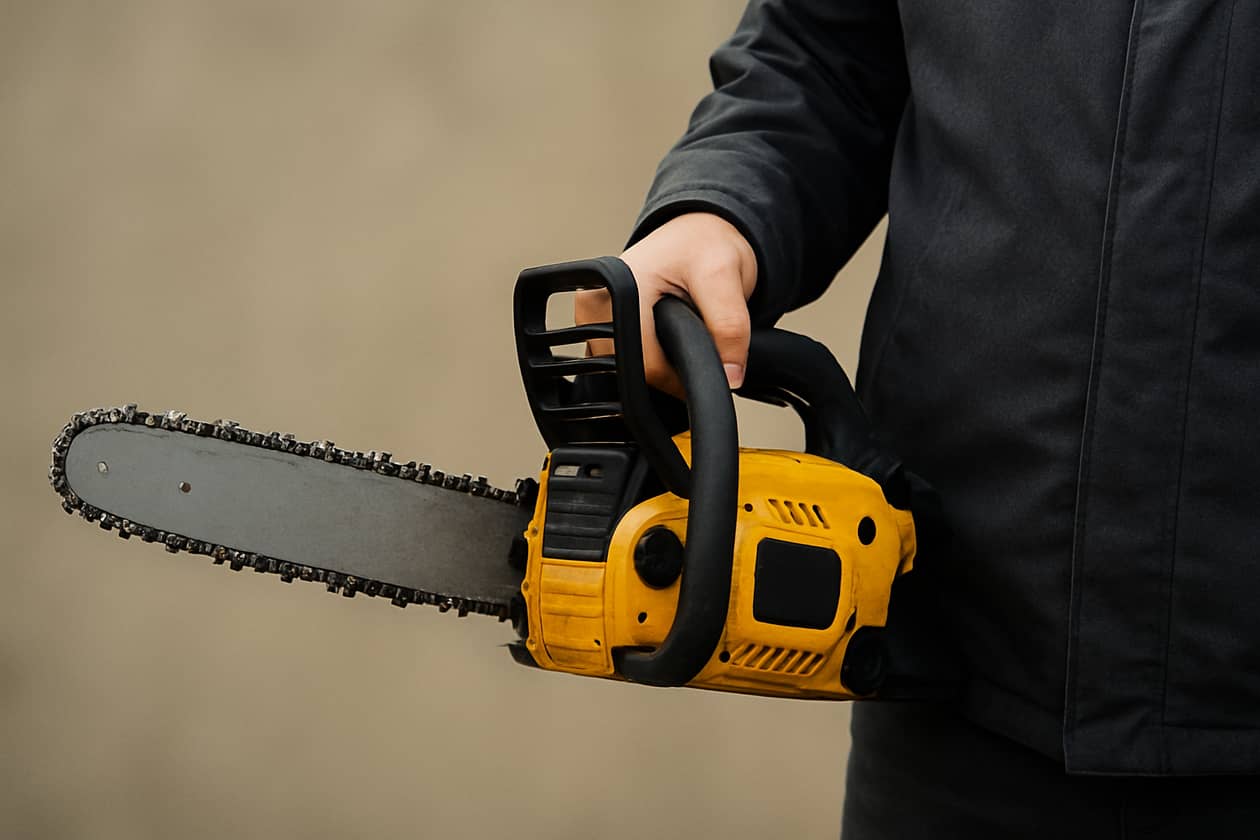 Świeradów Zdrój: Do urzędu z piłą łańcuchową