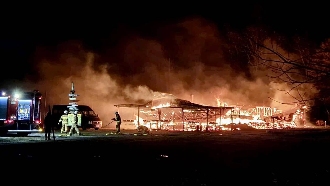Region: Olbrzymi pożar. Spaliło się niemal wszystko