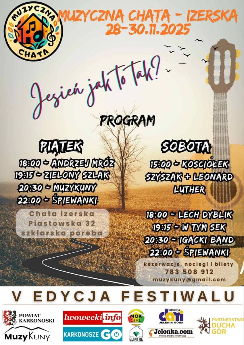 Szklarska Poręba: Festiwal "Muzyczna chata izerska"