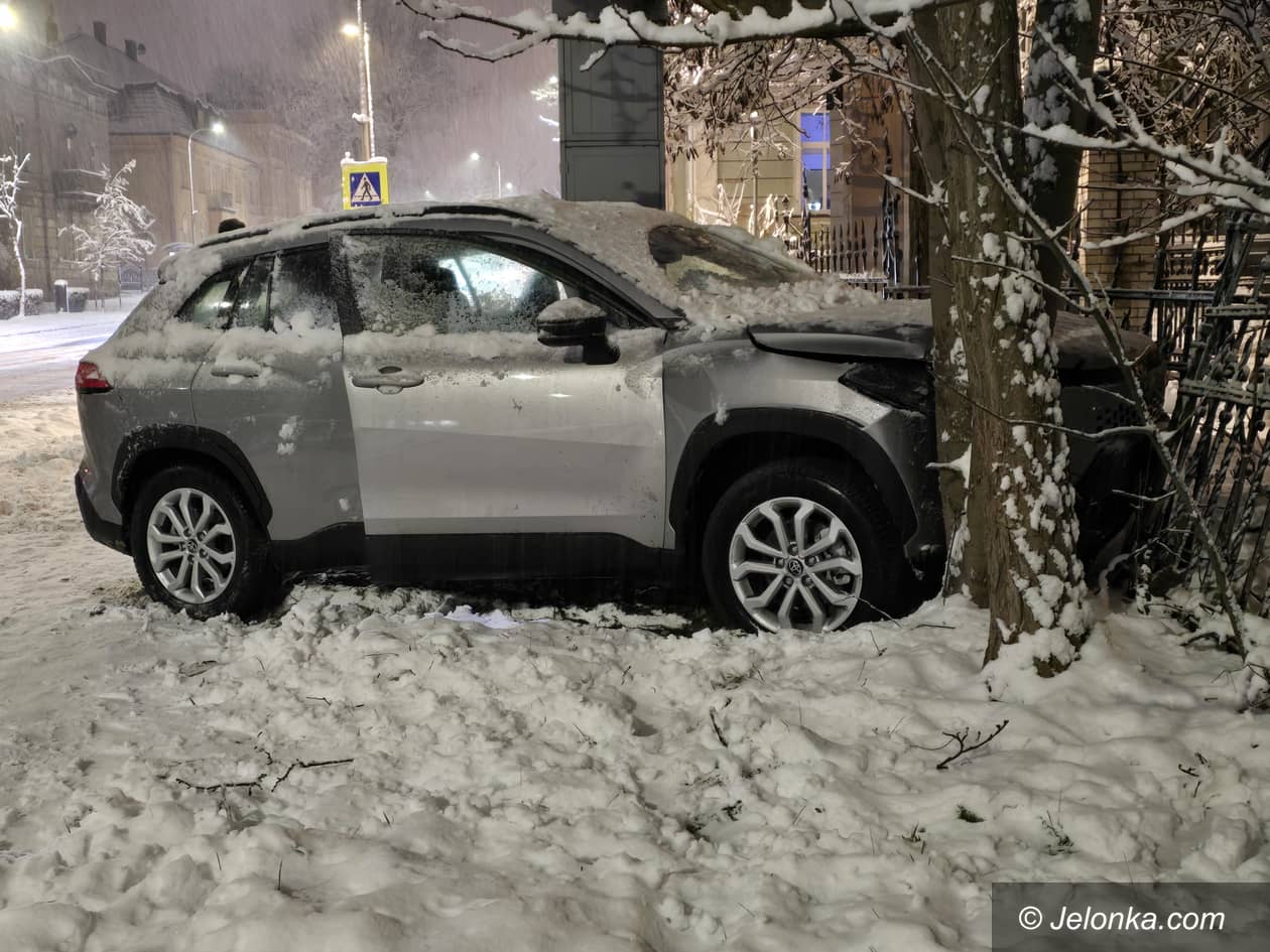 Jelenia Góra: Kraksa na Wojska Polskiego