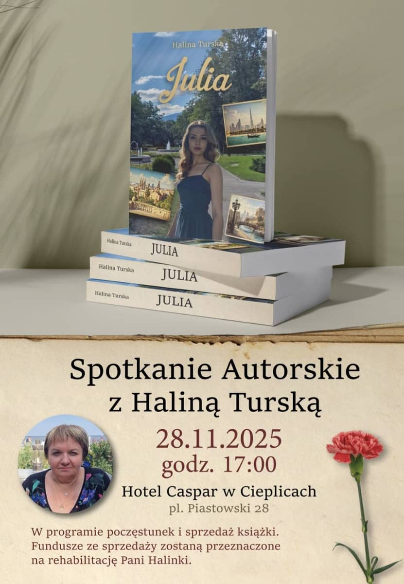 Cieplice: „Julia” — spełnione marzenie w wyjątkowym spotkaniu autorskim