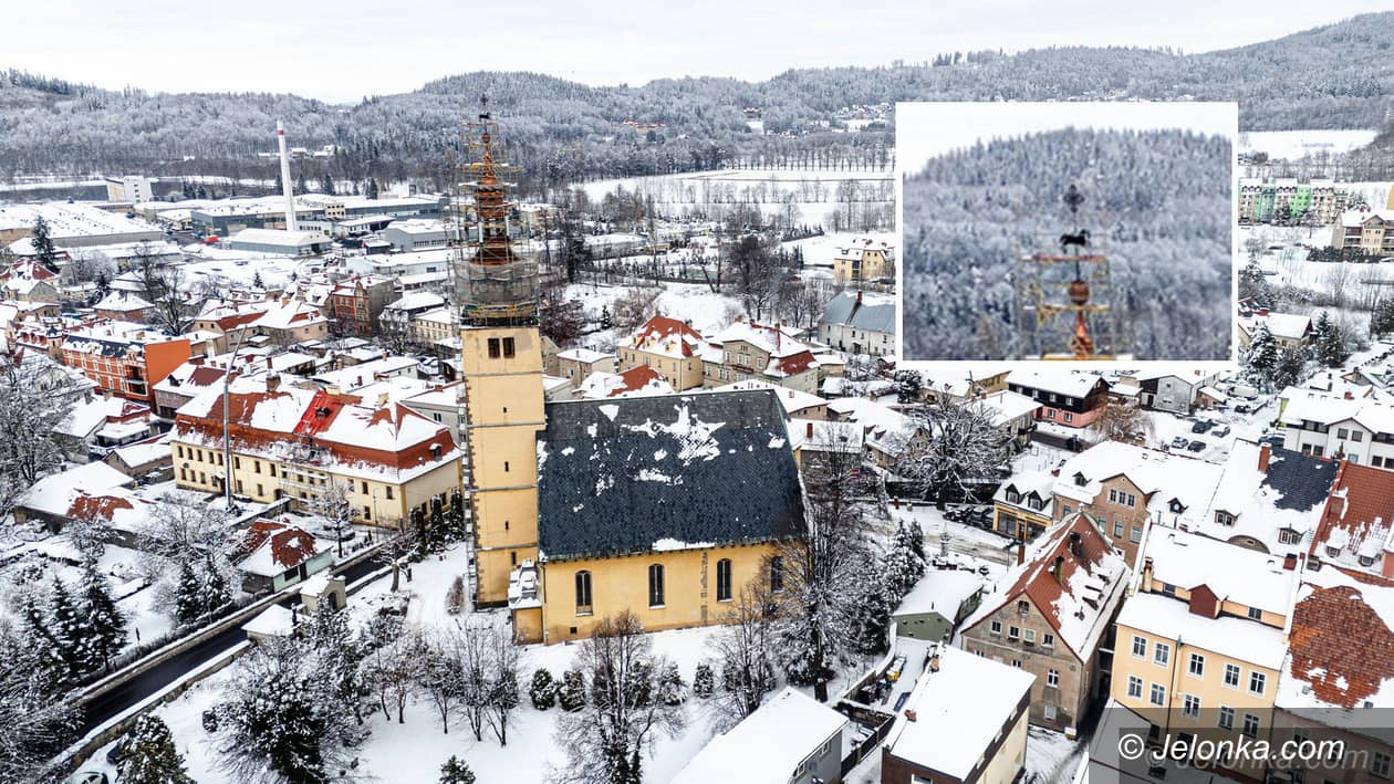 Kowary: Koń wrócił na wieżę w Kowarach