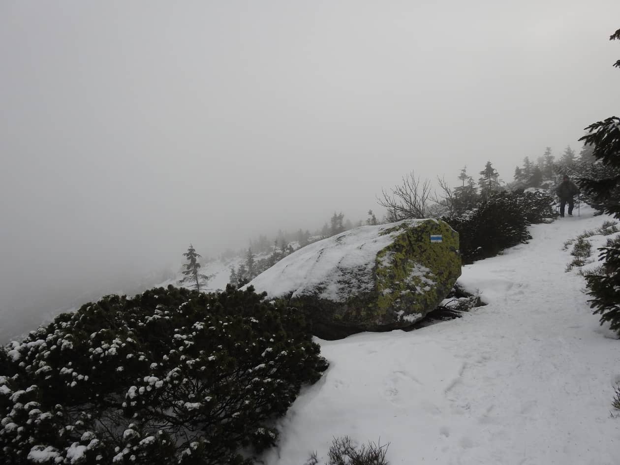 Karkonosze: Śliskie szlaki w Karkonoszach