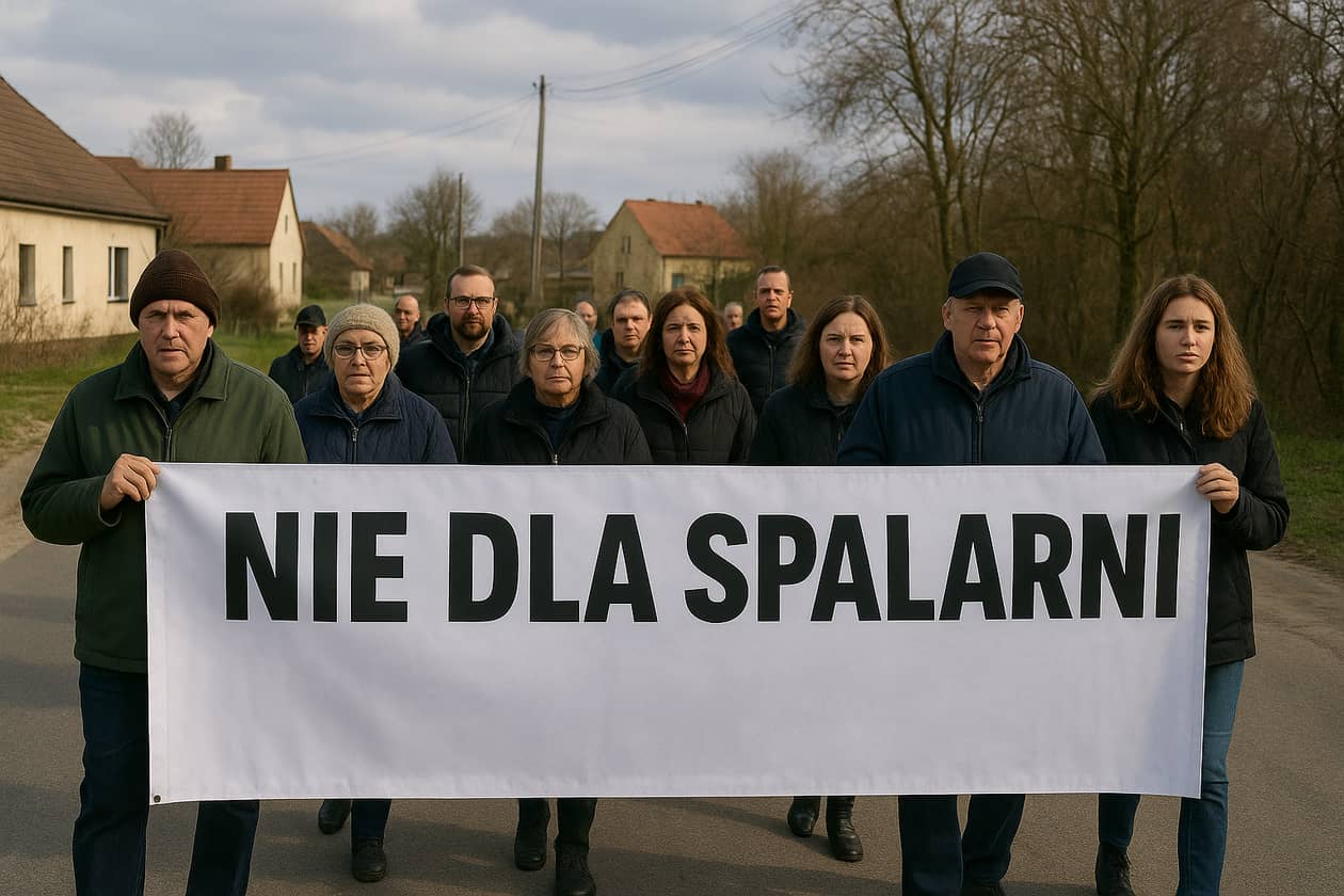 Biedrzychowice: Mieszkańcy nie chcą spalarni