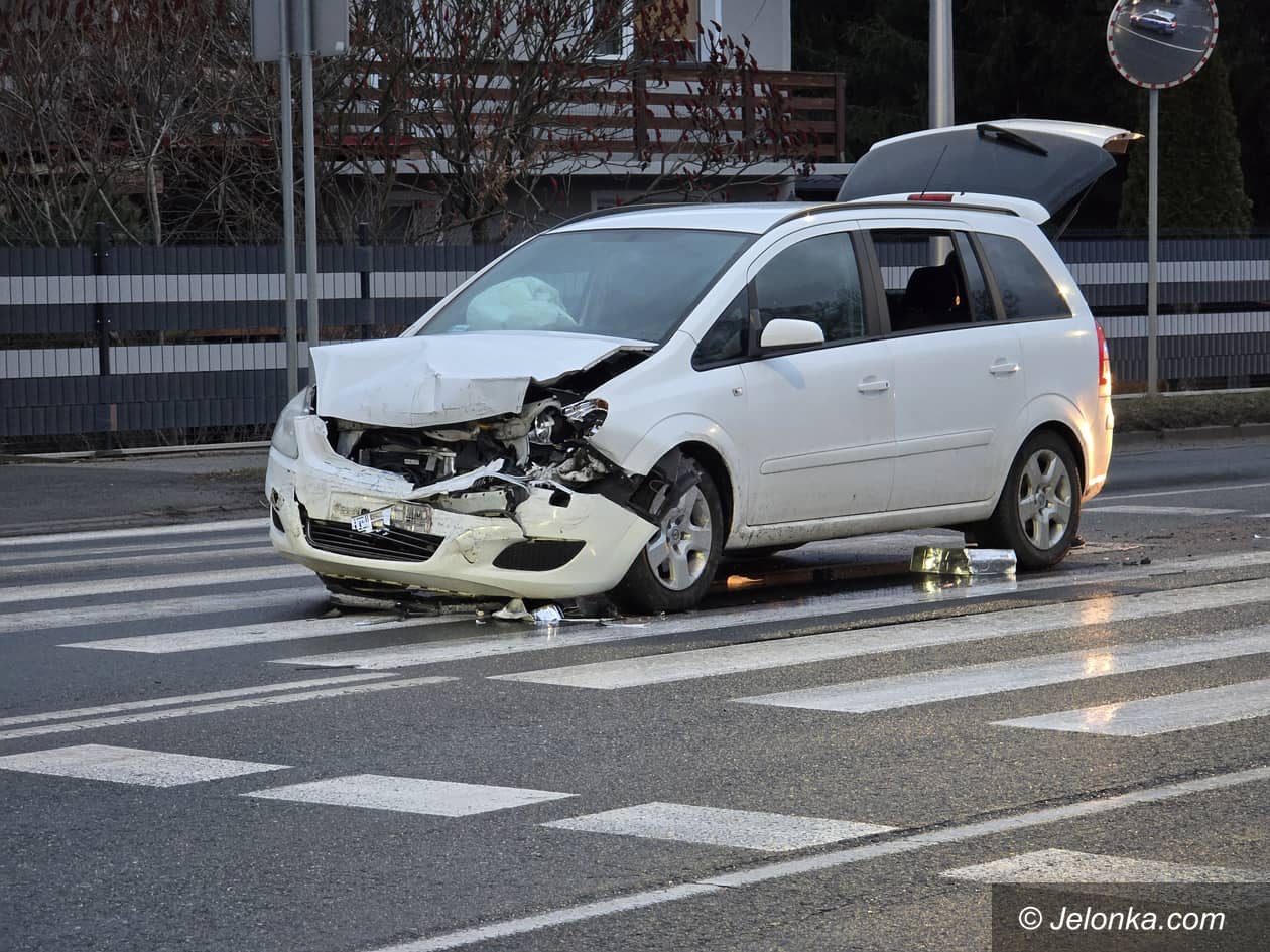 Jelenia Góra: Stłuczka na Wolności