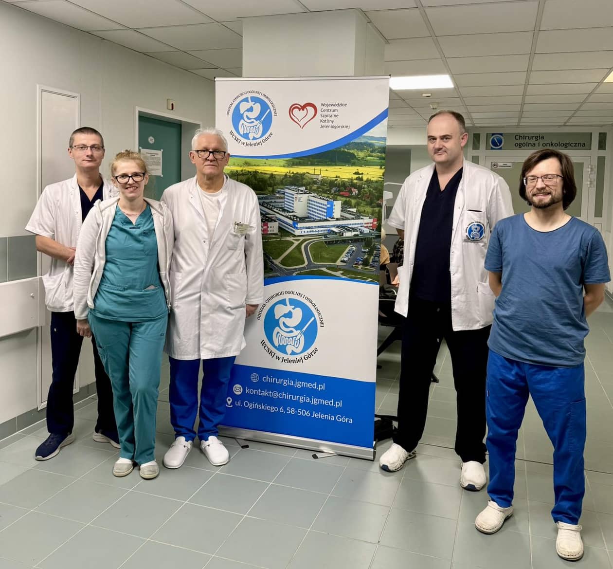 Jelenia Góra: Zespół chirurgów pokonał trudny nowotwór