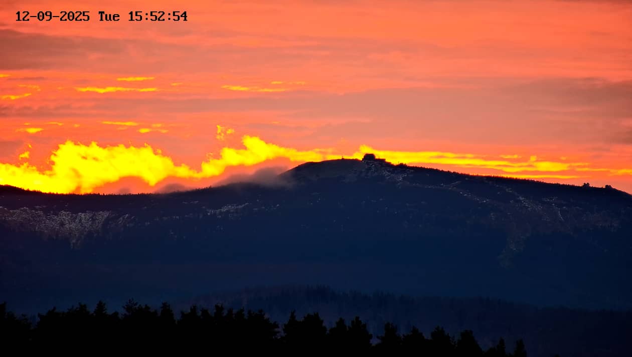 Karkonosze: Szrenica "zapłonęła"