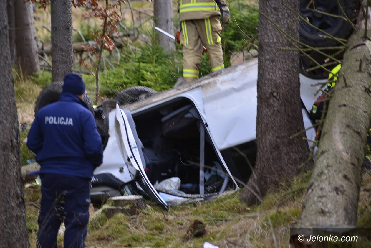 Szklarska Poręba: Dachowanie w lesie