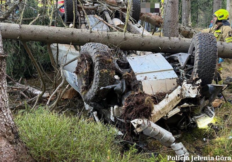 Szklarska Poręba: Dachowanie w lesie