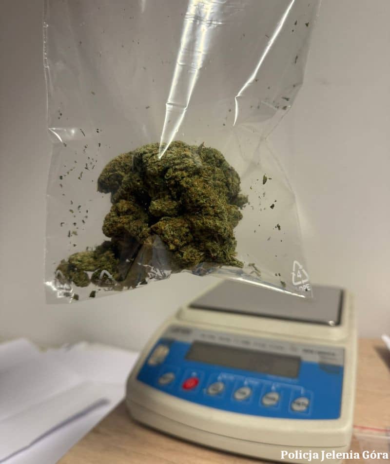 Szklarska Poręba: Miał metamfetaminę oraz marihuanę