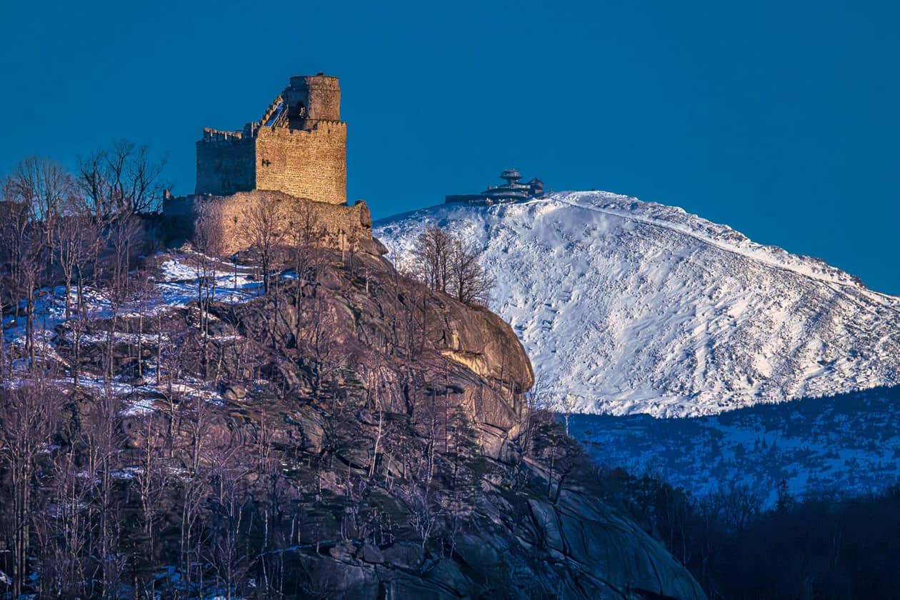 Karkonosze: A jednak, dwucyfrowe mrozy na Wigilię