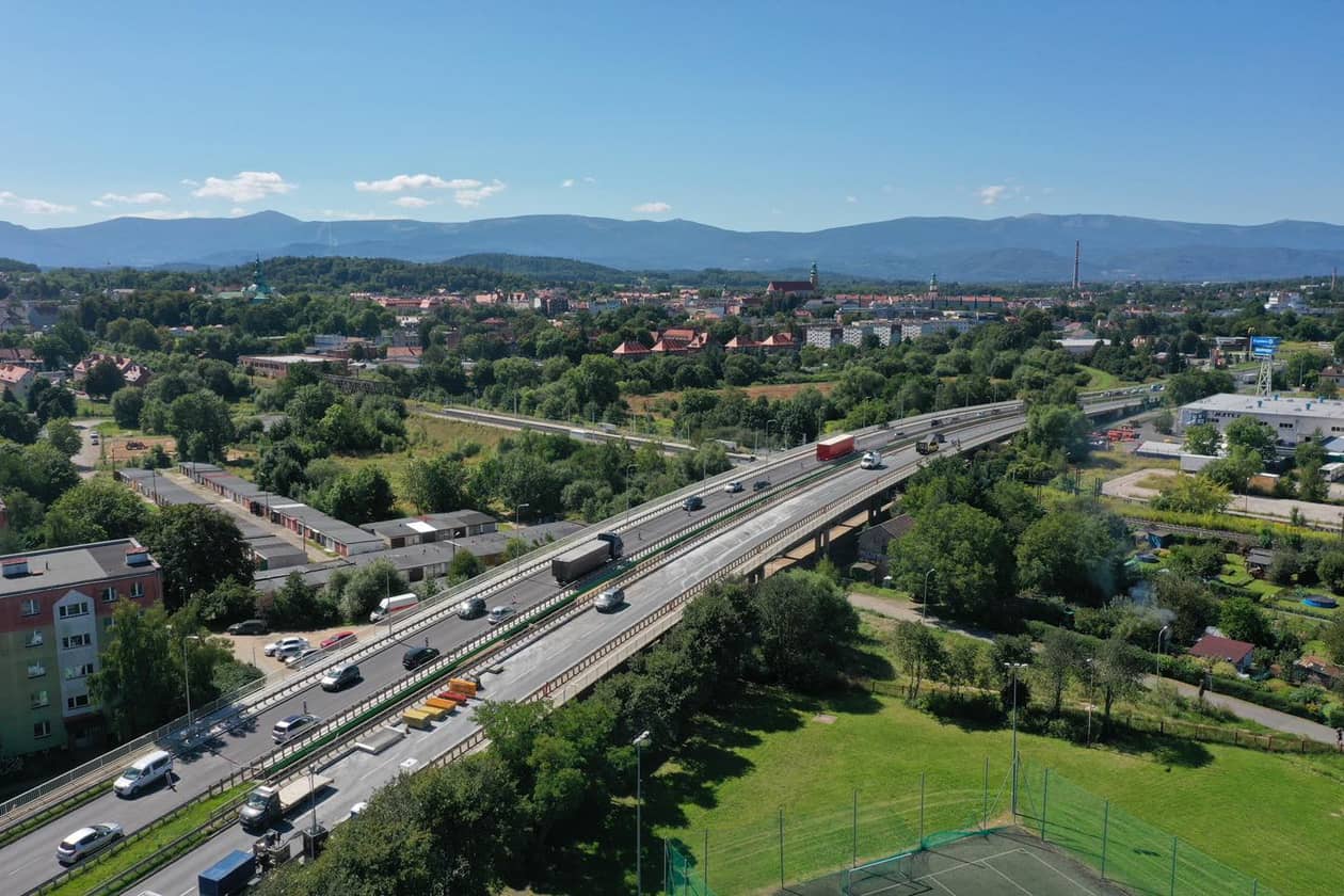 Jelenia Góra: Koniec remontu drugiej nitki estakady