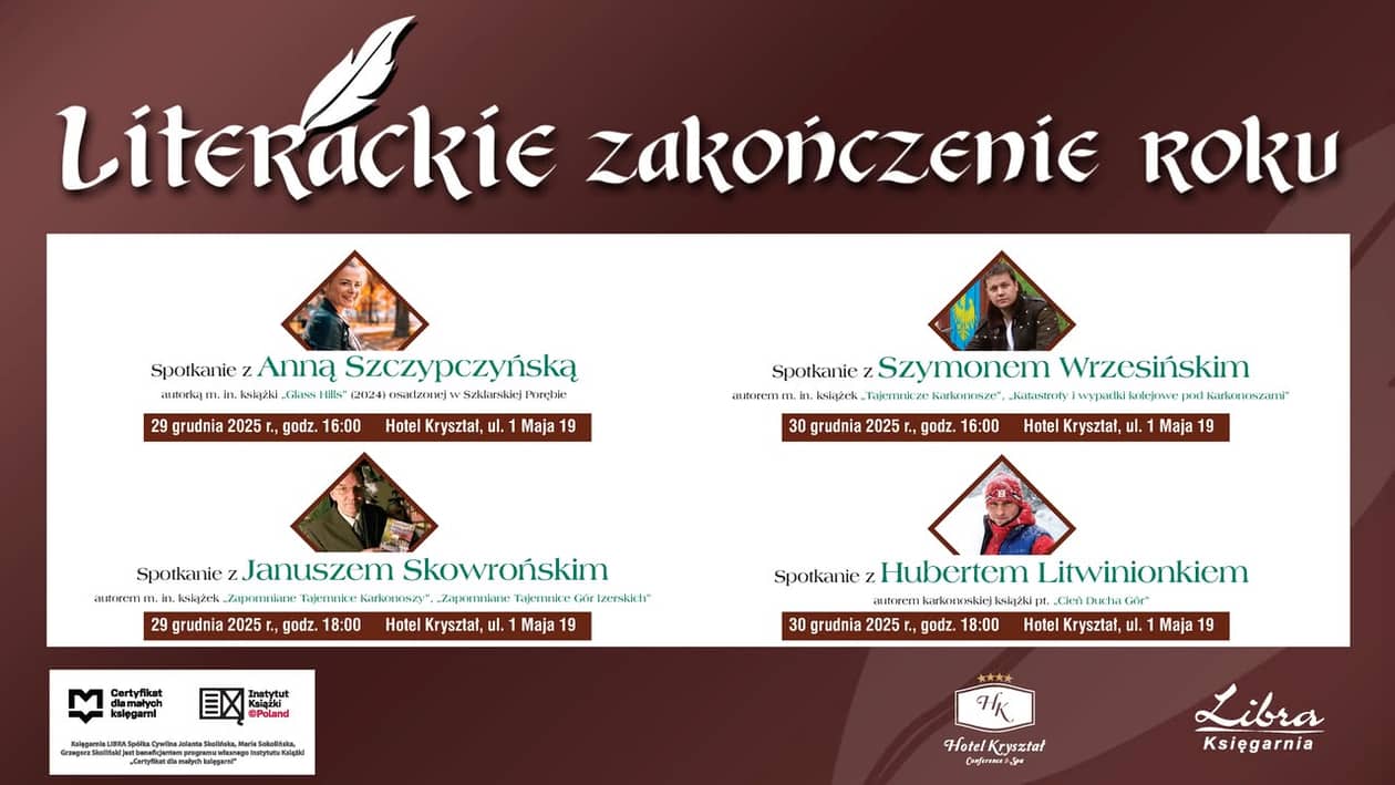 Szklarska Poręba: Spotkania z pisarzami w Szklarskiej Porębie