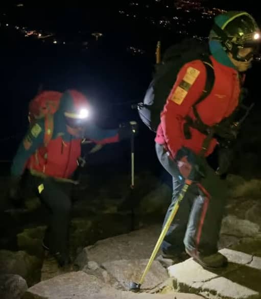 Karkonosze: Ratownicy wchodzili na Śnieżkę po pijanego!