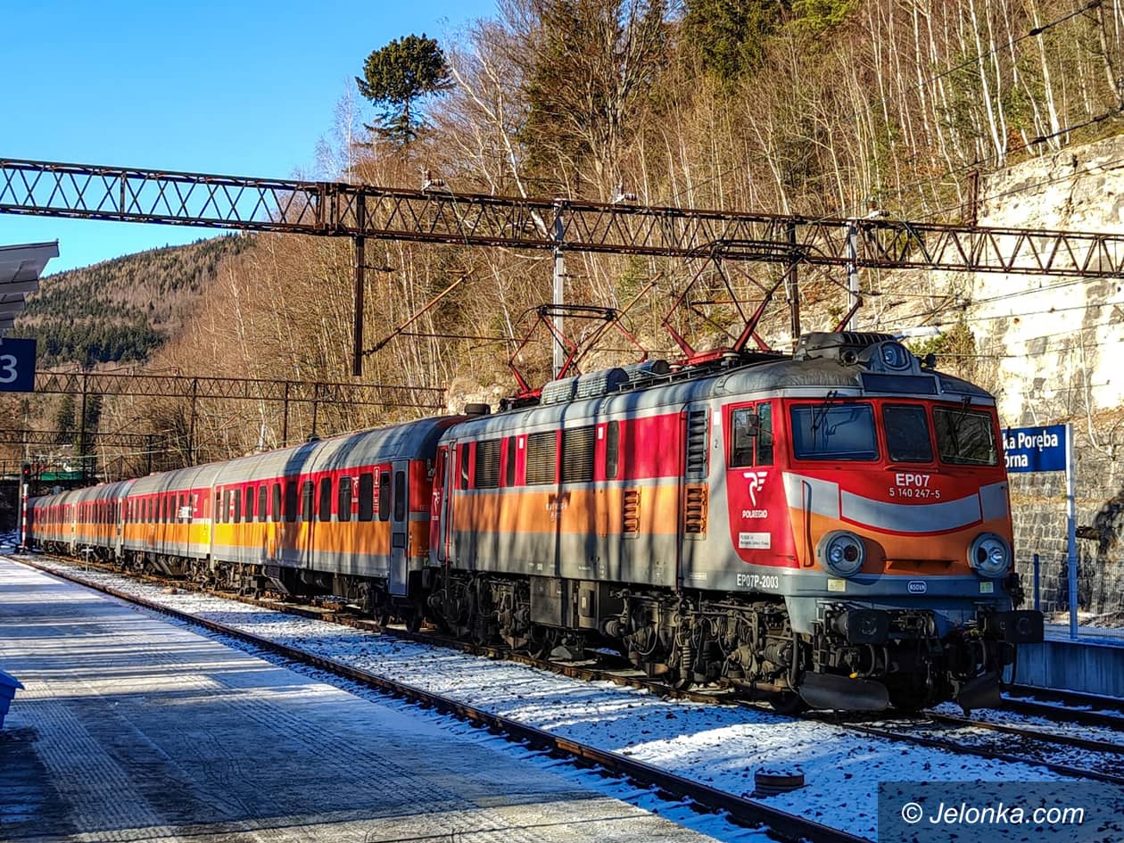Jelenia Góra: Pociągi do Szklarskiej Poręby przyśpieszą