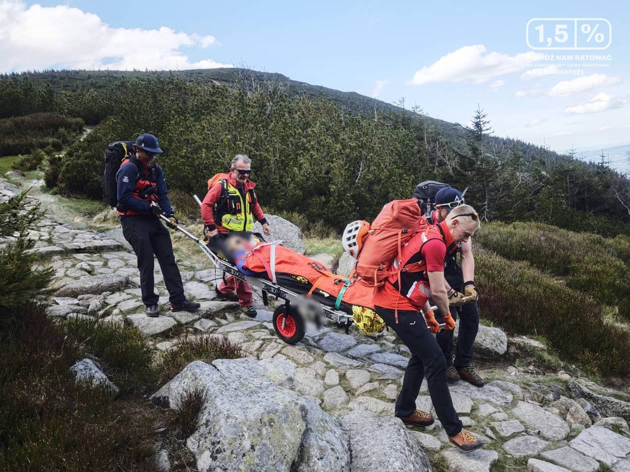 Karkonosze: Coraz więcej interwencji, GOPR odnotował 650 wypadków