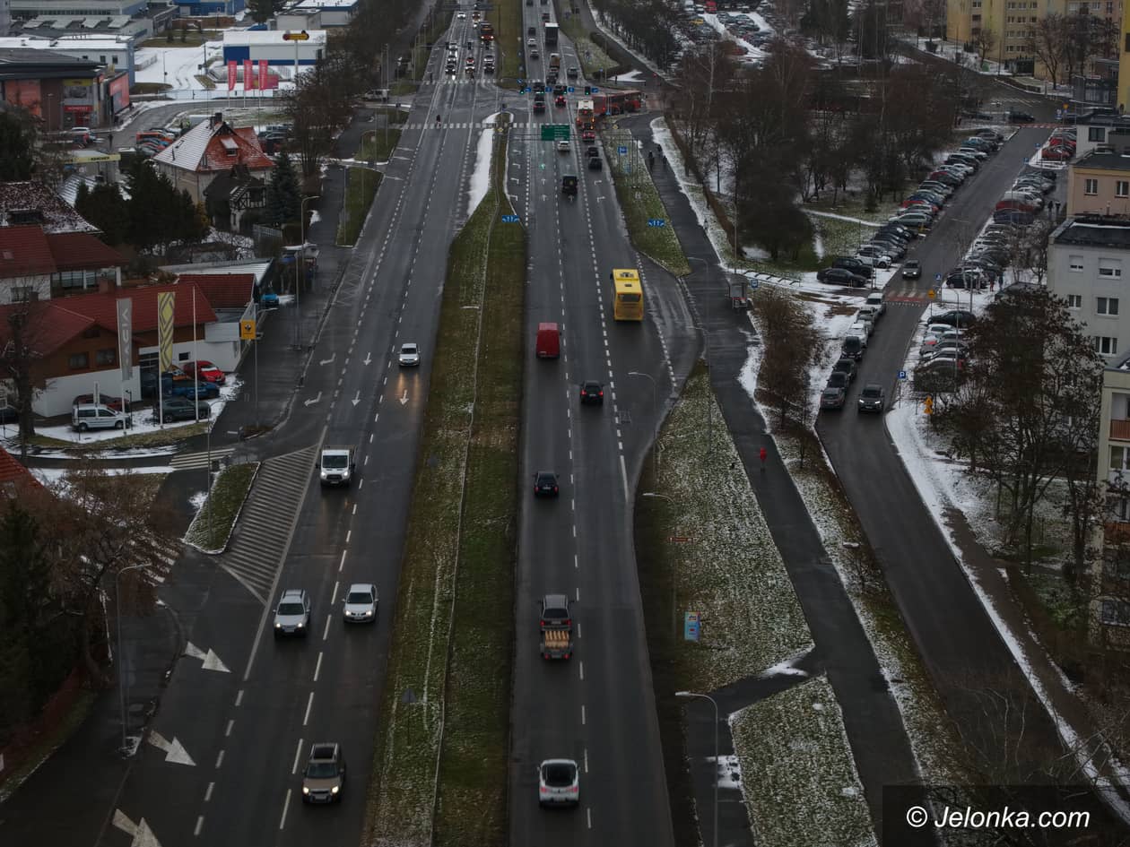 Jelenia Góra: Pełna jazda na estakadzie