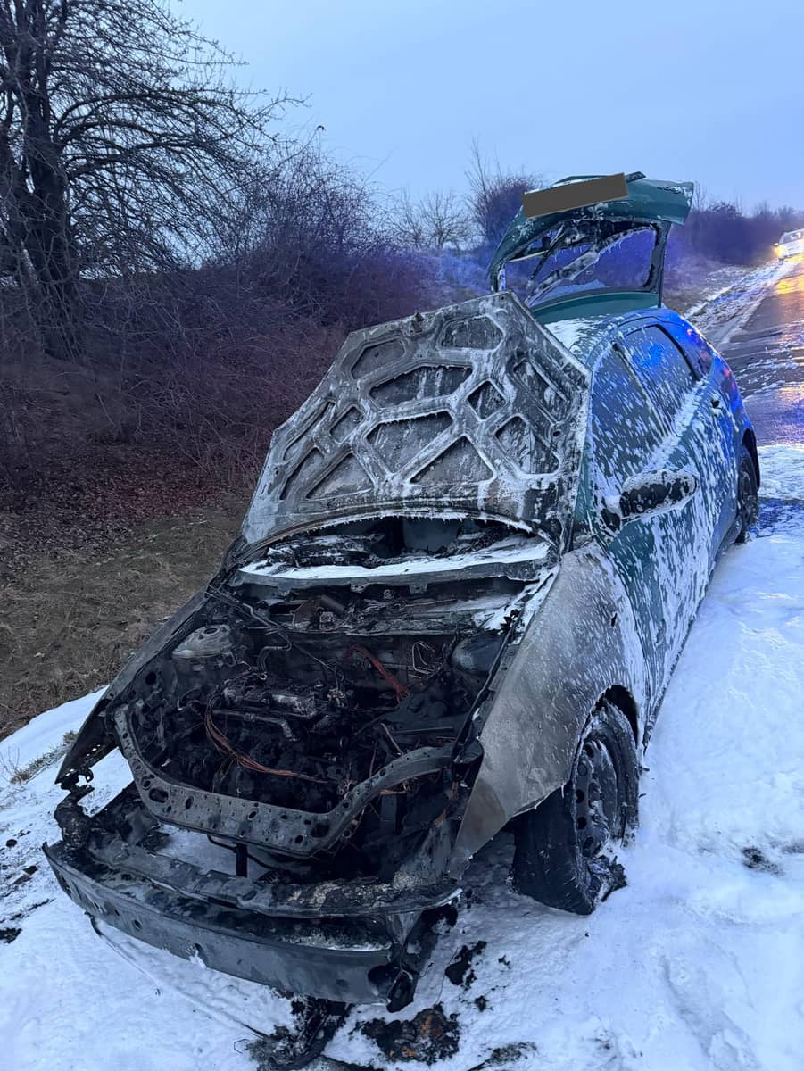 Dolny Śląsk: Auto w ogniu. Szybka akcja strażaków