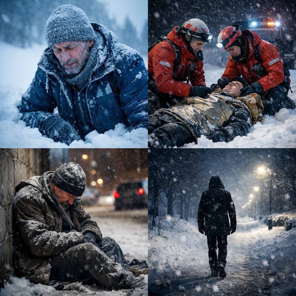 Jelenia Góra: Hipotermia nie krzyczy. Zabija po cichu