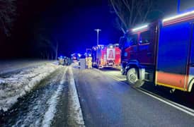 Śmiertelny wypadek na granicy dwóch powiatów