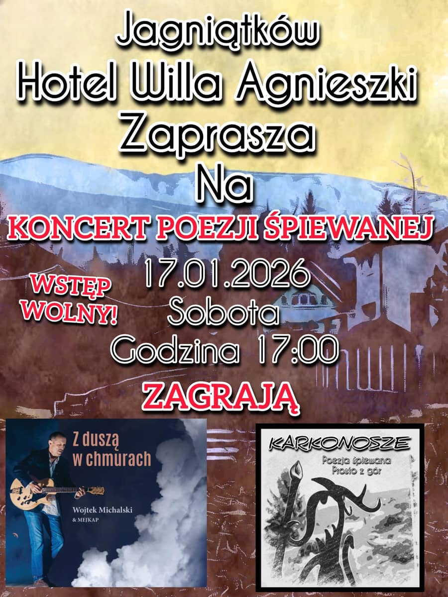 Jelenia Góra: Koncert poezji śpiewanej w Jagniątkowie