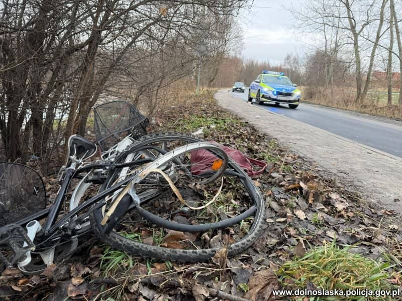 Dolny Śląsk: Pijany kierowca potrącił rowerzystkę