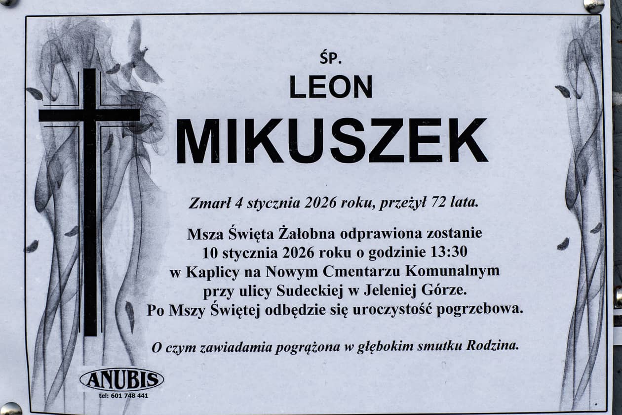 Jelenia Góra: Zmarł Leon Mikuszek