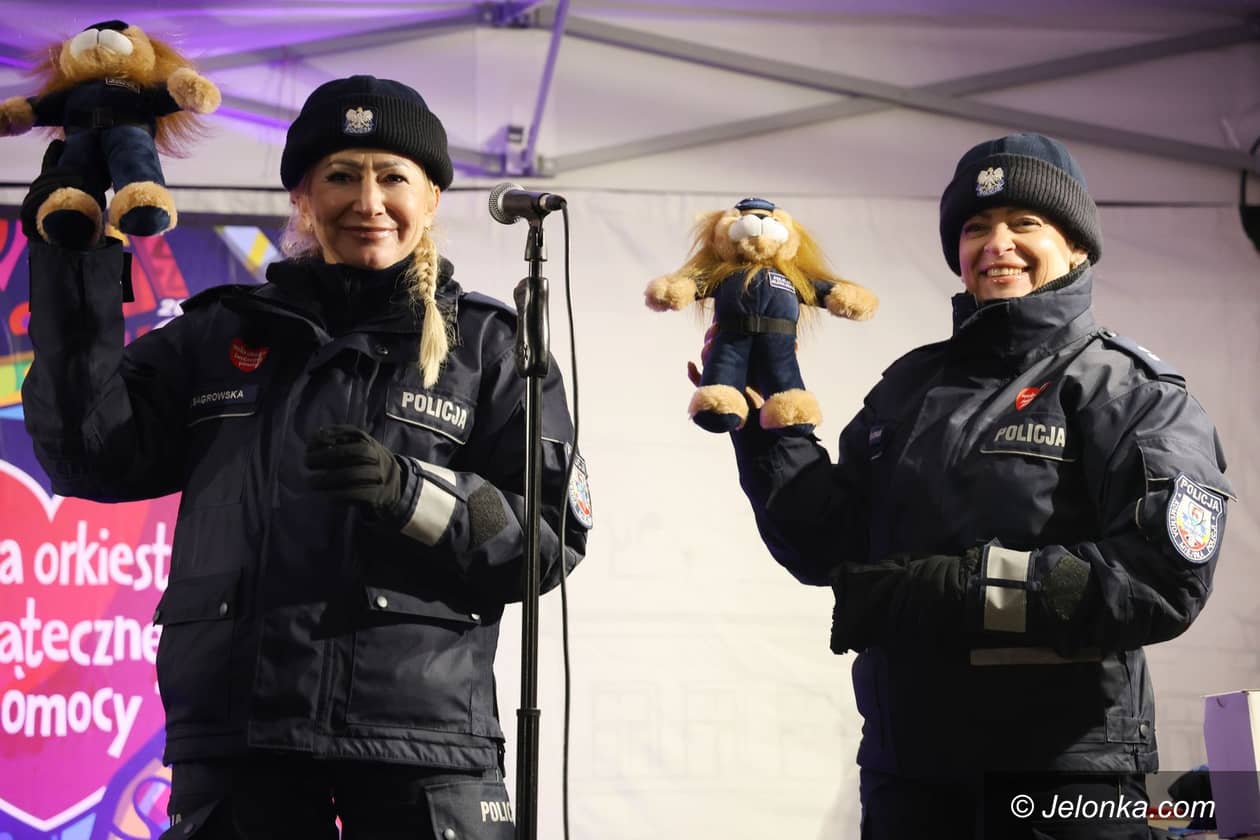 Jelenia Góra: "Światełko do nieba" WOŚP znów zabłysło