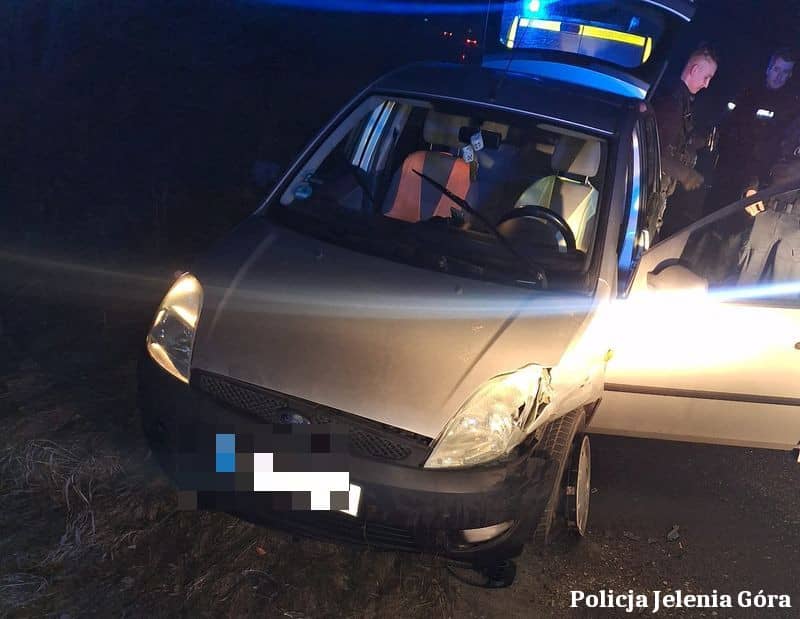 Jelenia Góra: Chciał staranować policjantów – wyrok w 2 dni!