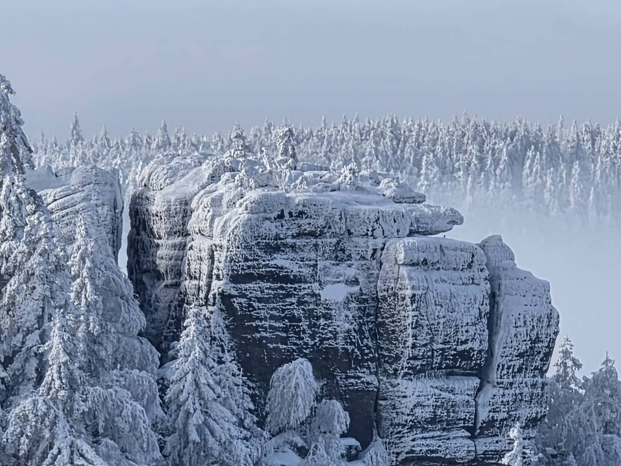 Dolny Śląsk: Szczeliniec Wielki z Jeleniej Góry