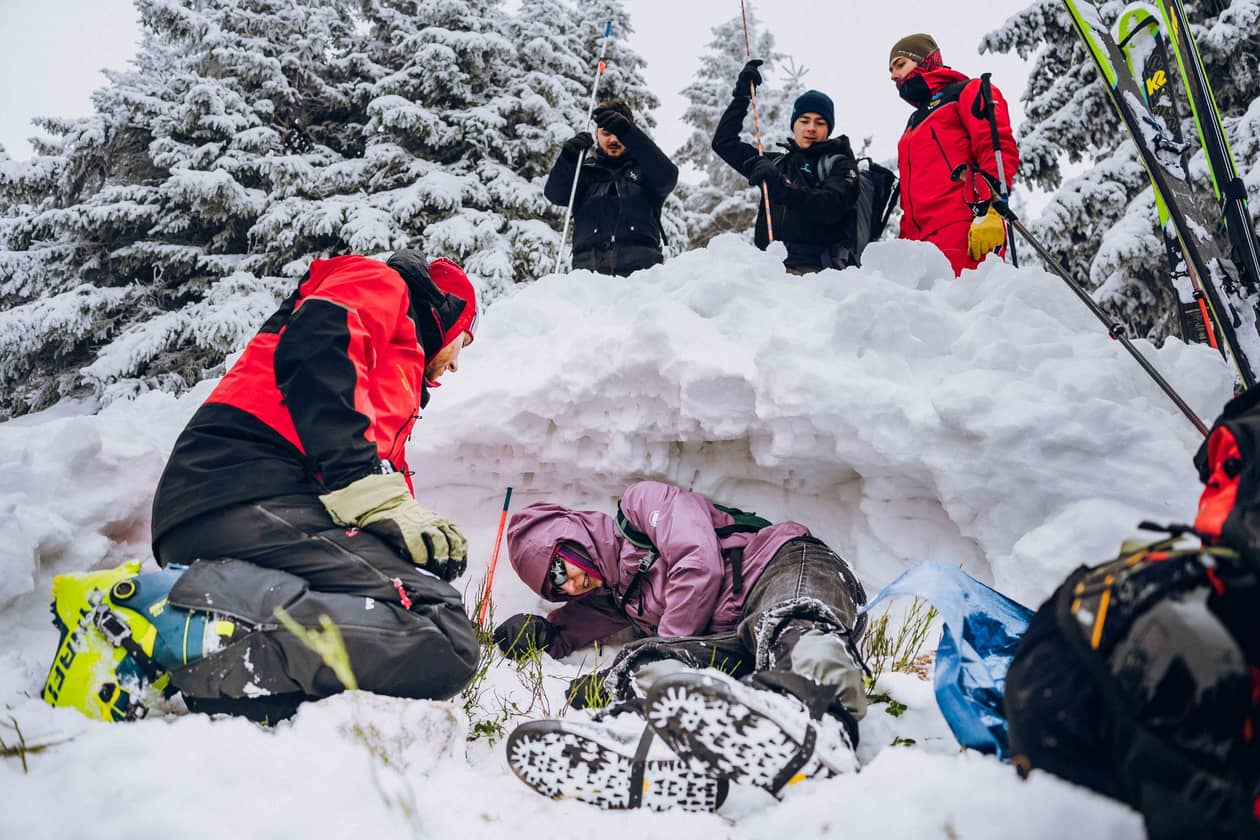 Karkonosze: Bardzo ślisko w Karkonoszach, szlaki pozamykane