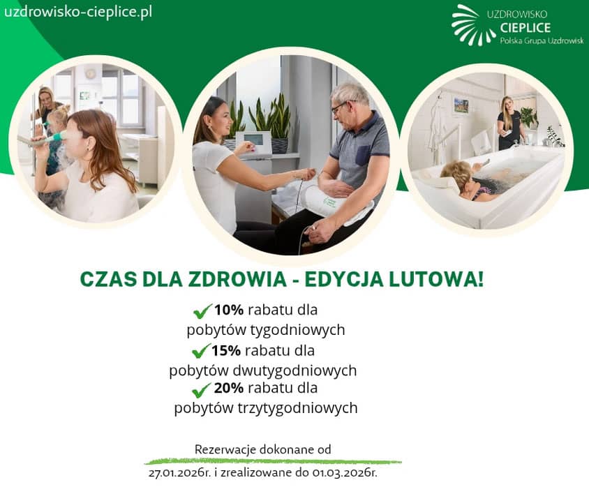 Cieplice: Promocje w Uzdrowisku Cieplice