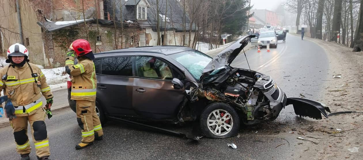 Ogorzelec: Wypadek, droga w okolicy zablokowana