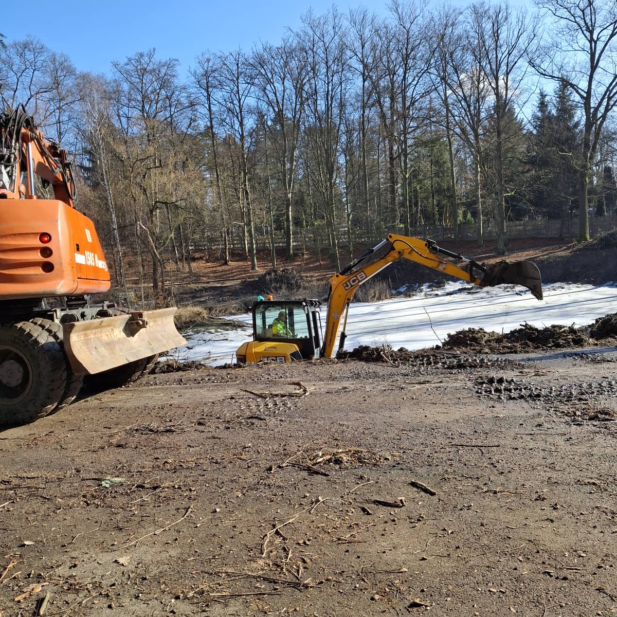 Jelenia Góra: Roboty na Kaczym Stawie