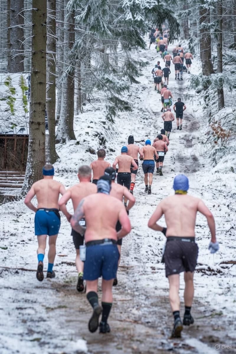 Przesieka: Bieg Icemana w Przesiece