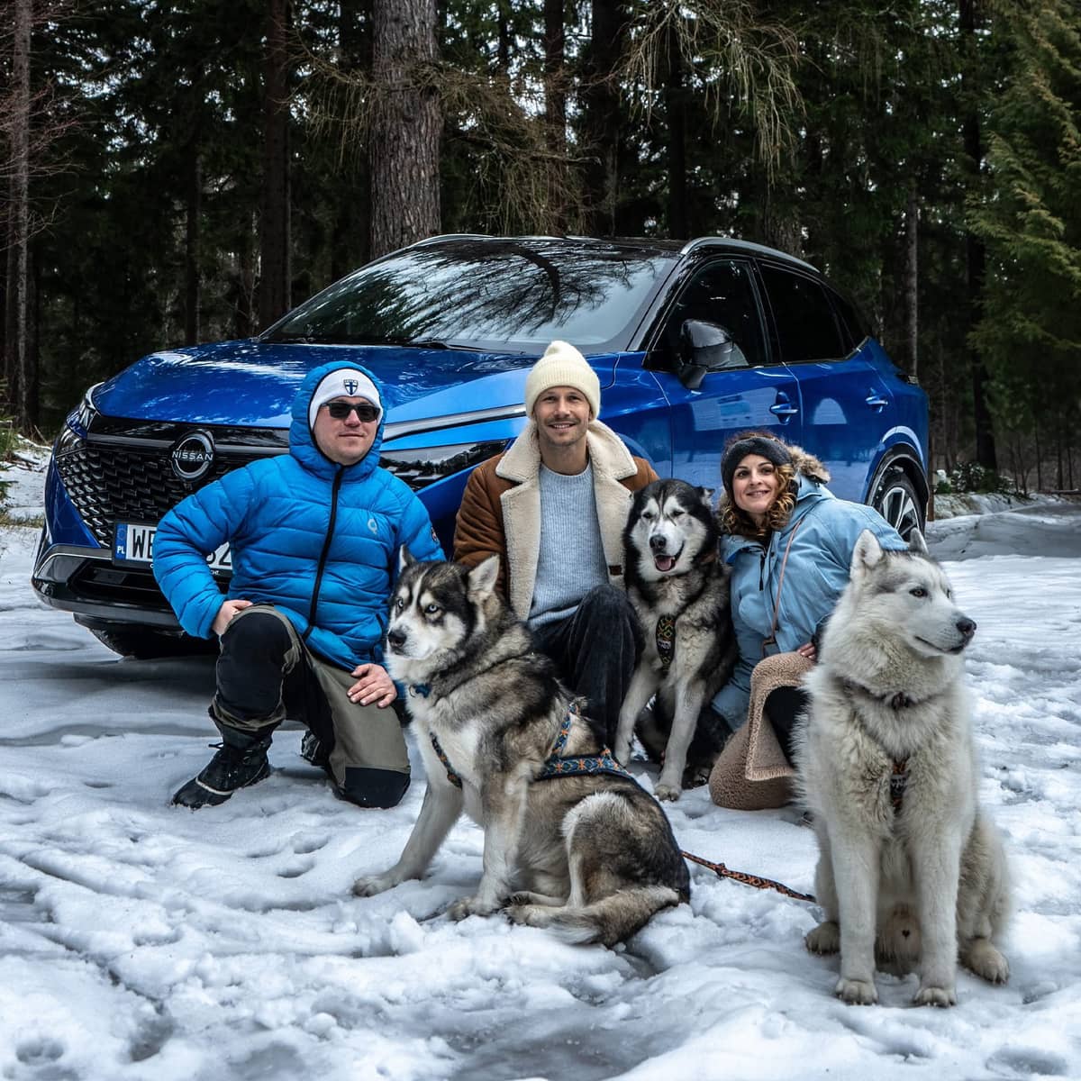 Borowice: Husky z Kalevali gwiazdami reklamy