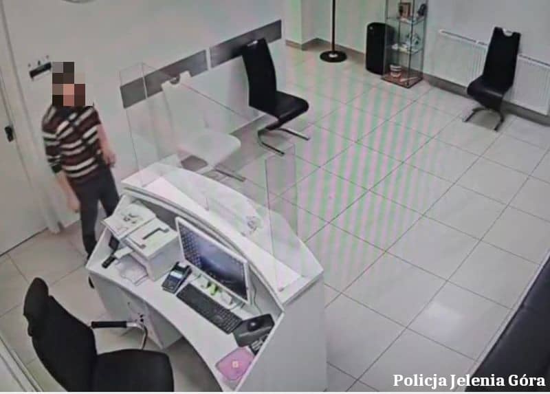 Jelenia Góra: Okradł przychodnię bo skończyła mu się kasa