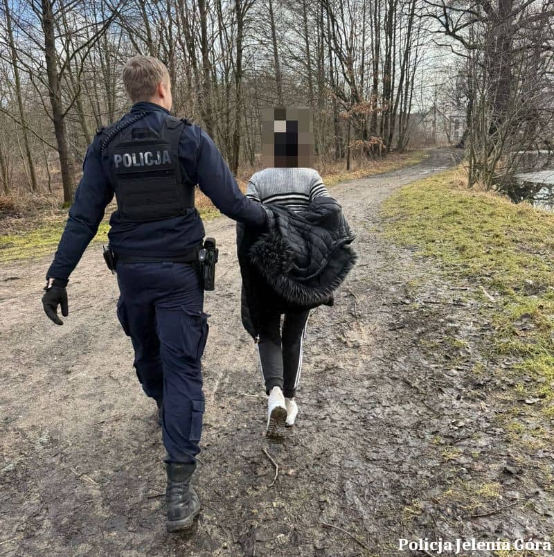 Jelenia Góra: Była poszukiwana, "wpadła z metą"