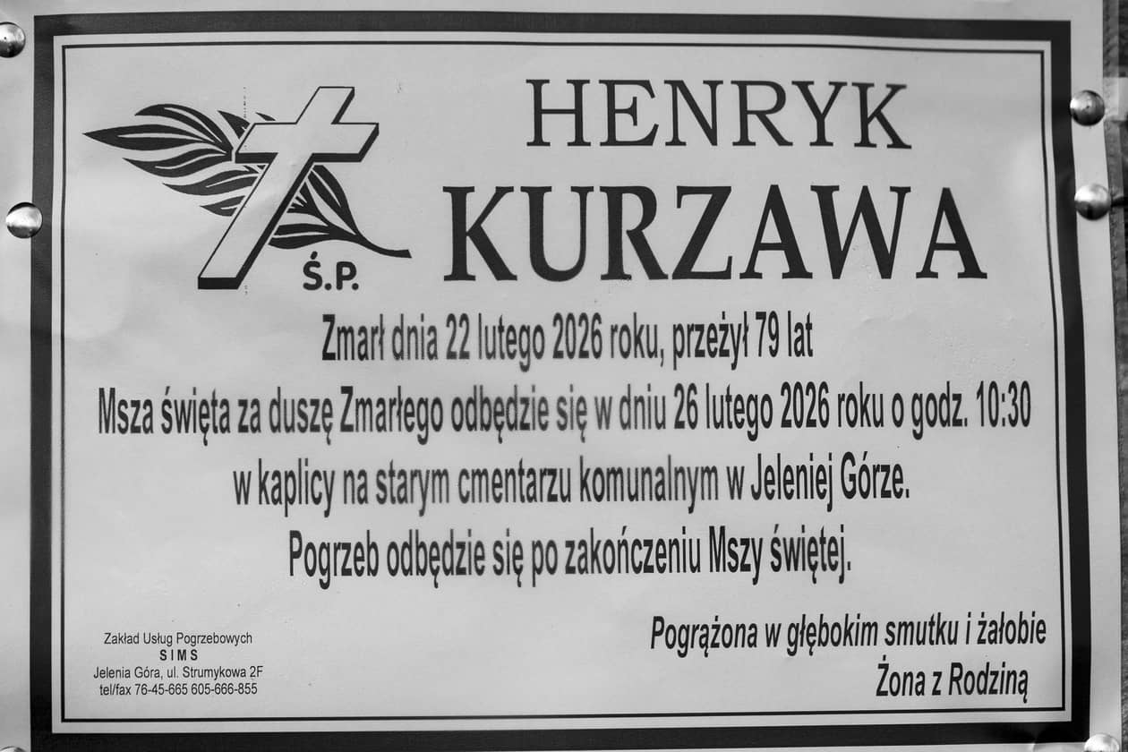 Jelenia Góra: Zmarł Henryk Kurzawa