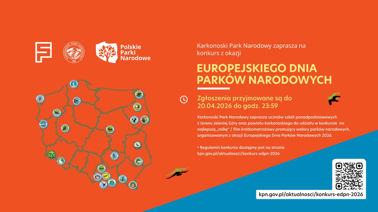 Karkonosze: Konkurs z okazji Europejskiego Dnia Parków Narodowych 2026