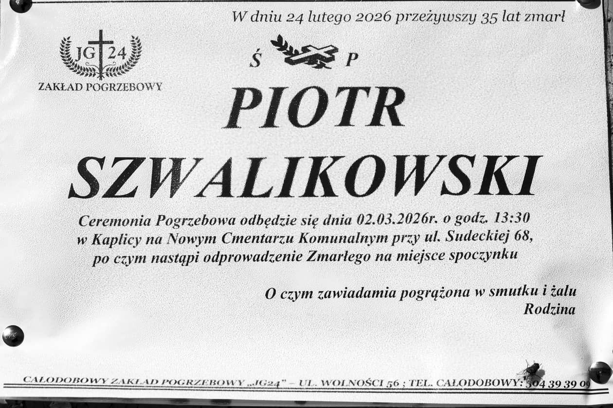 Jelenia Góra: Zmarł Piotr Szwalikowski