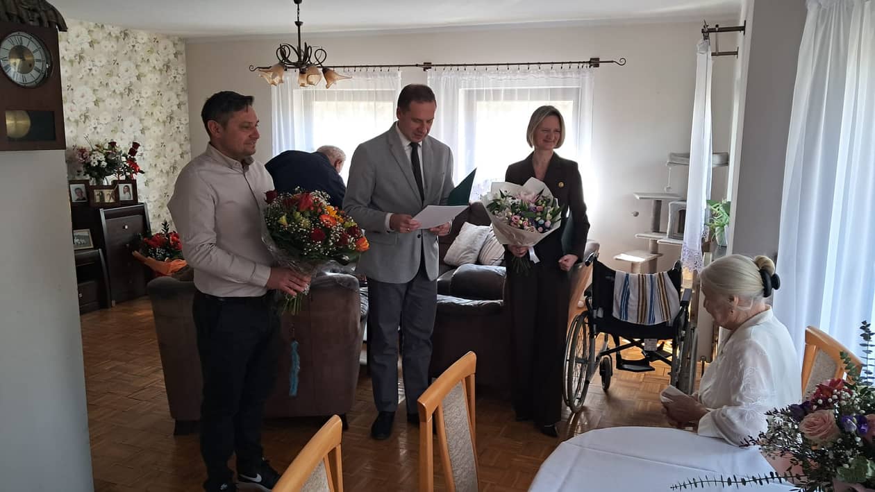 Janowice Wielkie: Setne urodziny mieszkanki Trzcińska