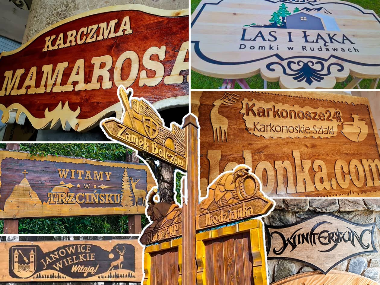 Jelenia Góra: Drewniane szyldy z charakterem – trwałość na lata