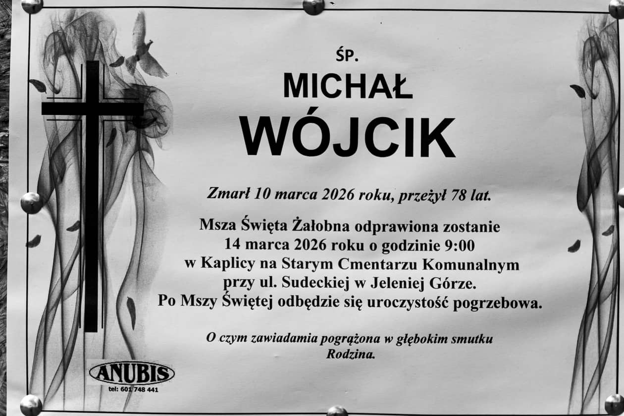Jelenia Góra: Zmarł Michał Wójcik