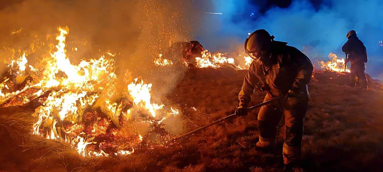 Region: Nocna walka strażaków