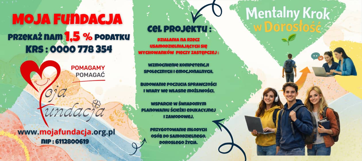 Jelenia Góra: „Mentalny krok w dorosłość” – realne wsparcie młodzieży z pieczy zastępczej w Jeleniej Górze